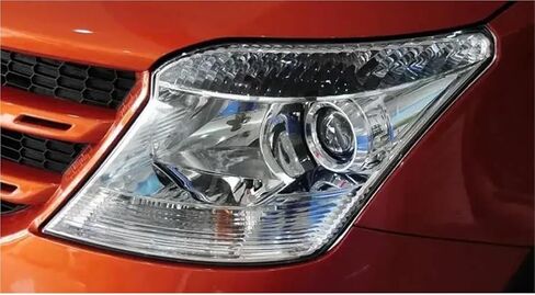 Compatible For Changan CX20 2011 2012 2013 2014 Auto Accessories Headlight Lens Cover Transparent Lampshade Headlamp Shell(1PCS right side) in Saudi Arabia