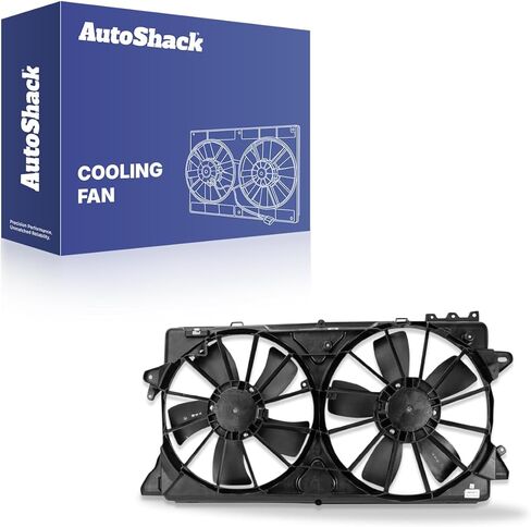 استبدال مجموعة مروحة تبريد الرادياتير من AutoShack لـ 2010-2014 Ford F-150 1997-2014 Ford Lobo 2010-2017 Lincoln Navigator 1-PC in Saudi Arabia
