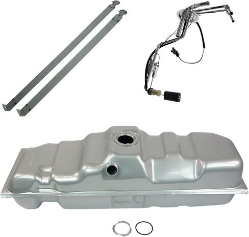 TRQ 17 Gallon Fuel Gas Tank and Strap Kit Set for Hyundai Santa Fe in Saudi Arabia