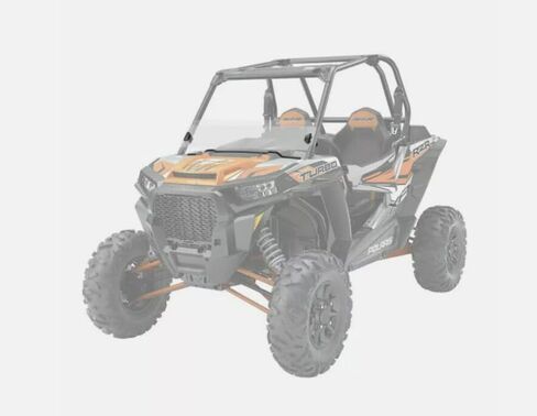 Half Front Windshield Tough PC Fits Polaris RZR 900 1000 Turbo XP XP4 (2014-2021) in Saudi Arabia