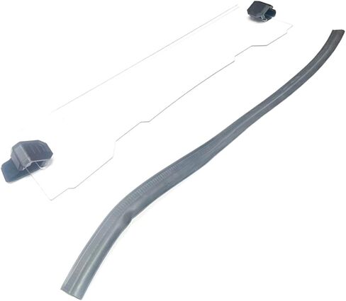 Half Front Windshield Tough PC Fits Polaris RZR 900 1000 Turbo XP XP4 (2014-2021) in Saudi Arabia