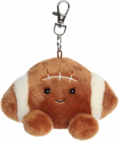 مشبك Aurora® Adorable Palm Pals™ Tackle Football™ - قطيفة ممتعة يمكن تجميعها للأطفال والكبار - مثالية لتزيين الغرف وهدايا عيد الميلاد - بني 5 بوصات in Saudi Arabia