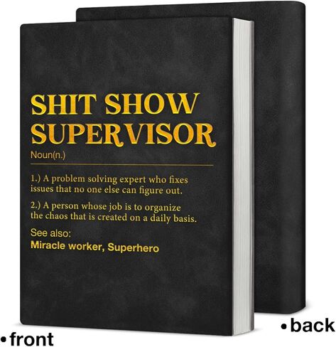 Appreciation Gifts for Coworkers Notebook, Thank You Gifts for Coworkers Colleagues Employee Inspirational in Case Nobody Told You Today Leather Journal-Black Gold in Saudi Arabia