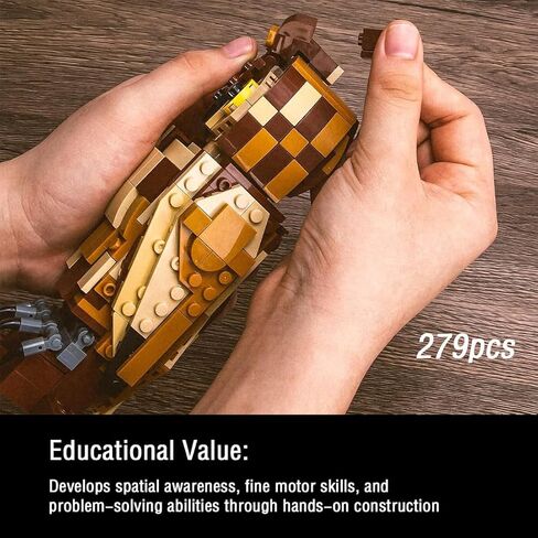 Animal Toy Building Set - Owl Bird Model Kit for Adults & Kids 9+ - Creative Animal Figures Collection Series Building Kit - Birthday Gifts for Boys & Girls in Saudi Arabia