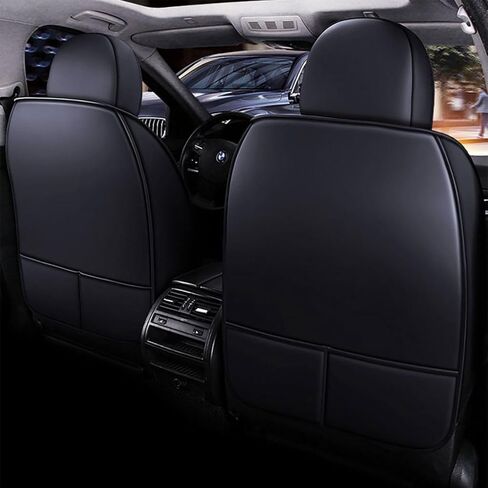 for Nissan Altima 2013-2025 Car Seat Covers, Full Coverage Customized Seat Covers Premium Leather Waterproof Stain-Resistant Easy to Install (Full Set with Pillows, Black) in Saudi Arabia