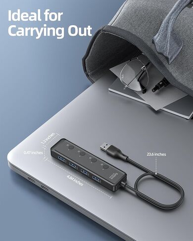 USB C Video Docking Station, Laptop Docking Station Dual Monitor with 8K@60Hz 2*HDMI,USB C Hub with USB C Video Output, 4*10Gbps USB Port,Ethernet,100W PD for Portable Monitor,MacBook Pro/Air,Dell,HP in Kuwait