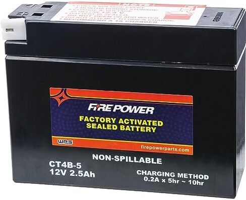 Fire Power Factory Activated Sealed Maintenance Free Battery - SUZ DR-Z 70 2008 in Saudi Arabia
