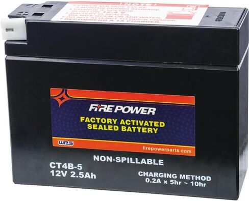 Fire Power Factory Activated Sealed Maintenance Free Battery - SUZ DR-Z 70 2008 in Saudi Arabia