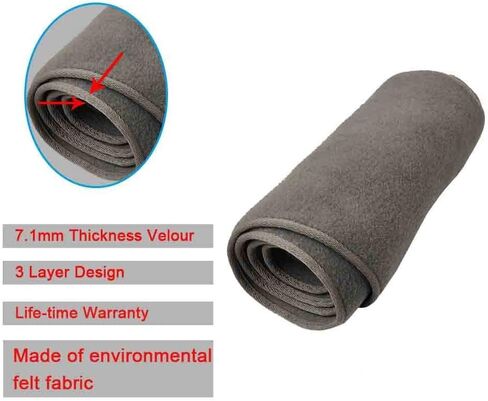 Dash Cover Mat Custom Fit for Toyota Camry 2007 2008 2009 2010 2011 Dashboard Cover Pad Carpet (Dark Gray) in Saudi Arabia