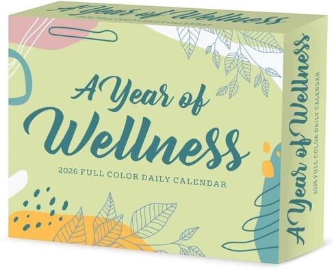 Willow Creek Press Box Calendar, A Year of Wellness 2026 5.4" x 6.2" Box Calendar in Saudi Arabia