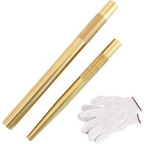 Tektall 5 Brass Drift Punch Set, Hand Tool Punches Tools for Home use 1/4-Inch 3/8-Inch 1/2-Inch 5/8-Inch 3/4-Inch 1/4'' 3/8'' 1/2'' 5/8'' 3/4'' 5 Pc. Replace 67003-MAI 045256670034 in Kuwait