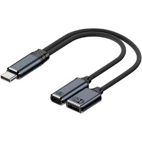 Mizi (2 حزمة USB C إلى 3.5 ملم كابل صوت Aux جاك، 3.3FT USB نوع C إلى ذكر محول كابل دونجل سلك سماعة رأس للسيارة متوافق مع iPhone 15 Plus/15 Pro Max Samsung Galaxy S24 S23 S22، iPad Pro - أسود in Kuwait