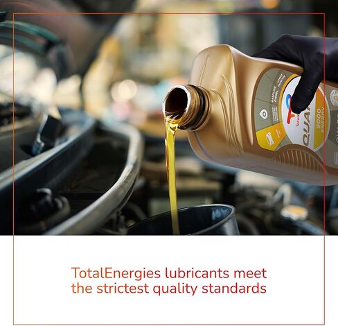 TotalEnergies Quartz 9000 Energy 0W-30 Motor Oil - Low Phosphorus Motor Oil for Gasoline and Diesel Engines - Long Term Protection Premium Full Synthetic Motor Oils - 1 Liter in Saudi Arabia