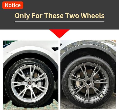Model Y Wheel Cover for Tesla 19 Inch Wheel Rim Protector Hubcap Wheel Scratch Prevention for 19inch Wheel 4PCS Model Y Rim Protector ABS Protection Easy Installation (White, 19 inch) in Kuwait