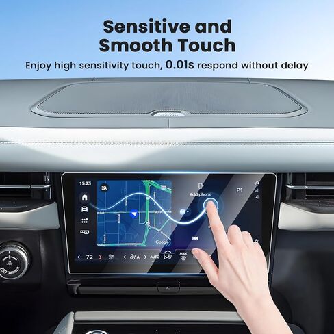 2PCS Screen Protector for 2022-2024 GMC Sierra 1500/2024 Sierra HD 2500 3500, 13.4 Inch Touch Screen Protector Tempered Glass Navigation Display Screen Cover Infotainment Protective Film in Kuwait