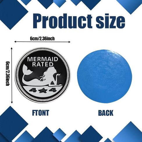 Dogs Badge Rated Car Emblem, 4 x 4 3D Metal Car Badge Decals Stickers Round Emblem Decals, Universal Exterior Decorations Accessories Emblems Badge for Jeep Wrangler Vehicles Truck SUV RV in Saudi Arabia