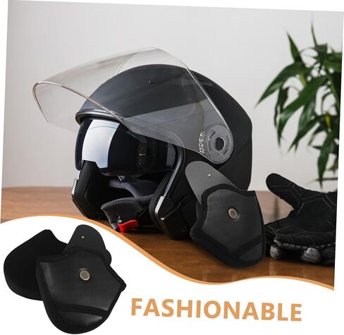 Zerodeko Cycling Helmet Ear Protection Motorbike Helmet Ear Pads Detachable Soft Warm Universal Fit for Men Women in Saudi Arabia