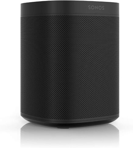 مكبر صوت ذكي Sonos One (Gen 2) مع Alexa - أسود (متجدد) in Saudi Arabia
