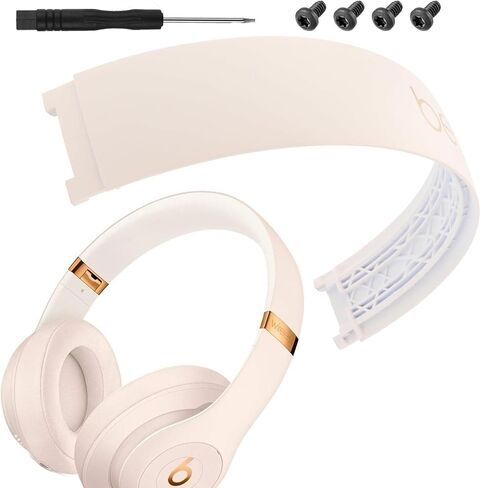 قطع غيار عصابة رأس Studio 3 مجموعة أدوات إصلاح ملحقات عصابة رأس Studio3 الأصلية المتوافقة مع سماعات Beats Studio3. (أسود منتصف الليل) in Kuwait