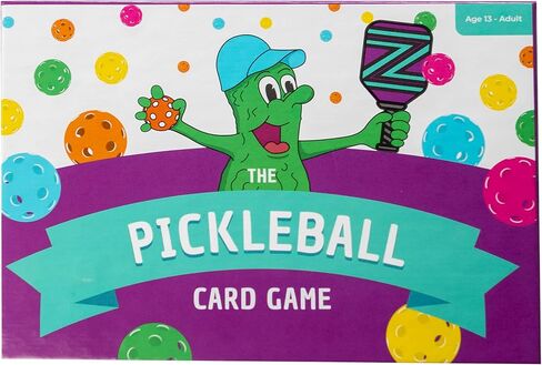 لعبة بطاقات اللعب PCG Pickleball، الإستراتيجية والحظ والمرح للبالغين، 2 أو 4 لاعبين - مثالية ليالي الألعاب العائلية، وألعاب البطاقات للبالغين، والعائلة، والأزواج، ولعبة بطاقات Deal and Dink Pickleball in Saudi Arabia