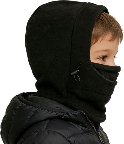 LLmoway Kids Balaclava Face Mask Neck Warmer Full Cover Fleece Lined Ski Snow Hat for Boys Girls Winter Outdoor Windproof in Kuwait