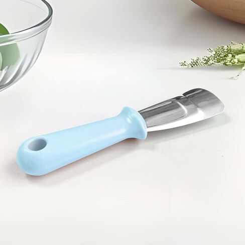 Stainless Steel ice Scraper defrosting Tool, Household Cleaning Small Tool, Multifunctional Shovel-Blue in Saudi Arabia