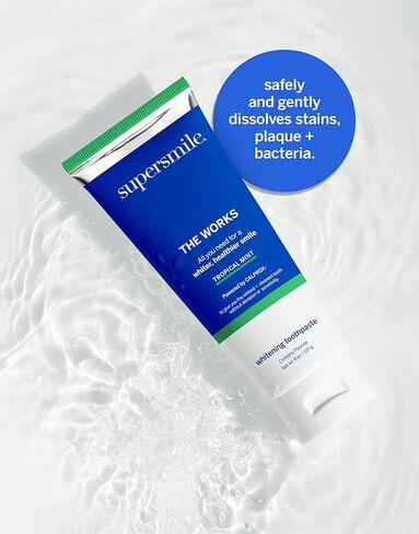 Supersmile The Works Whitening Toothpaste + Whitening Activator, Sassy Mint in Saudi Arabia