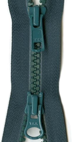 YKK Vislon 2-Way Separating Zipper, 30", Evergreen in Saudi Arabia