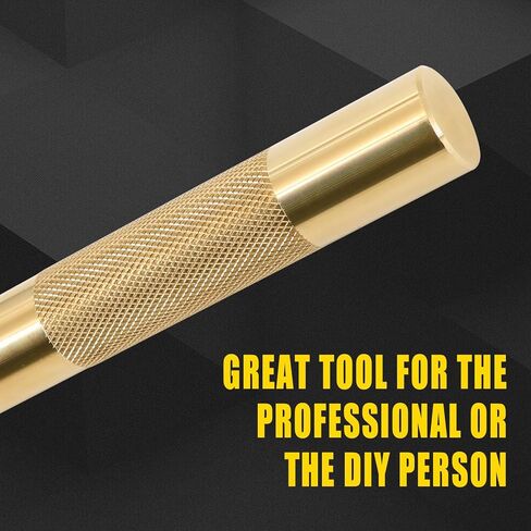 Tektall 5 Brass Drift Punch Set, Hand Tool Punches Tools for Home use 1/4-Inch 3/8-Inch 1/2-Inch 5/8-Inch 3/4-Inch 1/4'' 3/8'' 1/2'' 5/8'' 3/4'' 5 Pc. Replace 67003-MAI 045256670034 in Kuwait