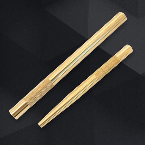 Tektall 5 Brass Drift Punch Set, Hand Tool Punches Tools for Home use 1/4-Inch 3/8-Inch 1/2-Inch 5/8-Inch 3/4-Inch 1/4'' 3/8'' 1/2'' 5/8'' 3/4'' 5 Pc. Replace 67003-MAI 045256670034 in Kuwait