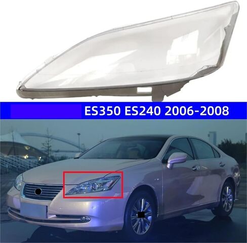 Compatible For Lexus ES ES240 ES350 2006 2007 2008 Car Accessory Products Replace A Transparent PC Lights Shell Headlight Cover(Right) in Saudi Arabia