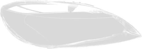 Car Headlight Shell Lamp Shade Transparent Lens Cover Headlight Cover Compatible For Volvo V40 2013-2016 Right (PC) in Saudi Arabia