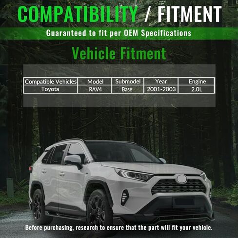 Exhaust Manifold Catalytic Converter Compatible with Toyota Rav4 2009-2018 Scion tC 2011-2016 2.5L L4(OEM/OBD-Ⅱ Replacement Catalytic Convertor) in Kuwait