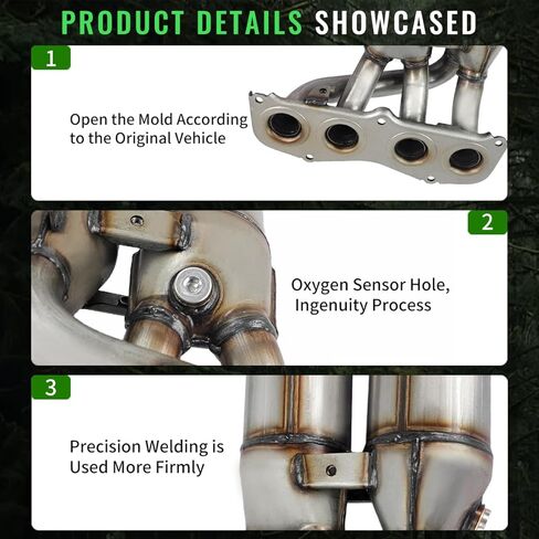 Exhaust Manifold Catalytic Converter Compatible with Toyota Rav4 2009-2018 Scion tC 2011-2016 2.5L L4(OEM/OBD-Ⅱ Replacement Catalytic Convertor) in Kuwait