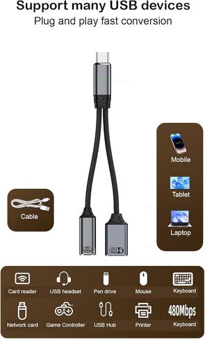 Mizi (2 حزمة USB C إلى 3.5 ملم كابل صوت Aux جاك، 3.3FT USB نوع C إلى ذكر محول كابل دونجل سلك سماعة رأس للسيارة متوافق مع iPhone 15 Plus/15 Pro Max Samsung Galaxy S24 S23 S22، iPad Pro - أسود in Kuwait