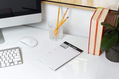 JUST FUNKY The Office "Dear Future Dwight" - مفكرة مبتكرة مقاس 5 × 8 بوصة، 50 ورقة - تشبه مذكرات Dwight K. Schrute الفارغة من شركة Dunder Mifflin Paper، جهاز لوحي مضحك للعمل والمنزل والمدرسة in Saudi Arabia