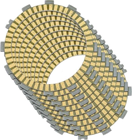 Caltric Clutch Friction Plate Compatible with Kawasaki Zx10R Zx1000 Ninja Zx-10R 2004-2013 10 Plates in Saudi Arabia