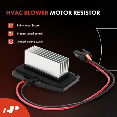 A-Premium HVAC Blower Motor Resistor Compatible with Buick Vehicles - Rendezvous 2002-2007 - Automatic Temperature Control - Replace# 10446577 in Saudi Arabia