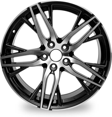 عجلة جديدة مقاس 19 بوصة مقاس 19 × 8.5 بوصة لسيارة Honda Accord sport 2016 2017 2021 2022 حافة بديلة من سبائك الألومنيوم بتصميم OEM أسود (4 قطع) in Kuwait