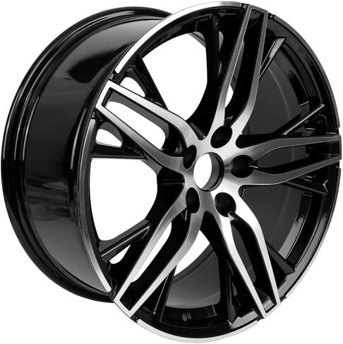 عجلة جديدة مقاس 19 بوصة مقاس 19 × 8.5 بوصة لسيارة Honda Accord sport 2016 2017 2021 2022 حافة بديلة من سبائك الألومنيوم بتصميم OEM أسود (4 قطع) in Kuwait