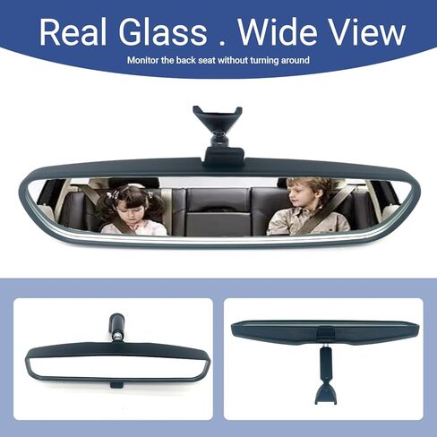 Interior Rear View Mirror Compatible With 2015-2024 Colorado,2005-2017 Equinox,1996-2024 Express,1997-2012 Malibu,1999-2024 Silverado 1500/2500/3500,1993-2014,2021-2024 Suburban/Tahoe in Saudi Arabia