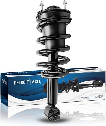 Detroit Axle - Front Strut for Cadillac Escalade ESV EXT Chevrolet Silverado Suburban 1500 Avalanche Tahoe GMC Yukon XL, Suspension Quick Install Ready Strut w/Coil Spring Assembly Replacement Shock in Saudi Arabia