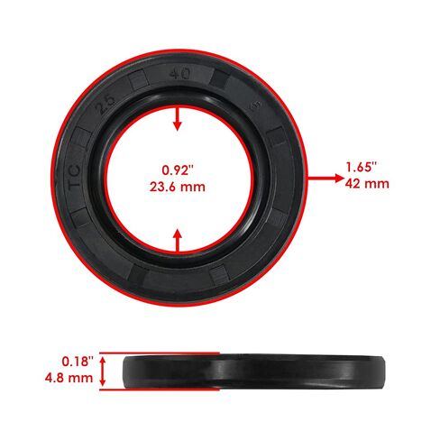 Caltric 293350145 706000826 706003749 293200144 293200132 706001282 706001225 Rear Swing Arm Bearing Seal & Spacers Compatible with Can-Am Outlander 570 Max 2016-2023 / Outlander 650 Max 2013-2025 in Saudi Arabia
