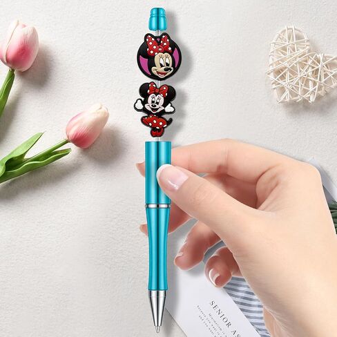 Hedbitoyo Cartoon Christmas Focal Silicone Beads, Cute Beads for DIY Crafts Jewelry Necklaces Bracelets Keychain Pen Making (C) in Saudi Arabia