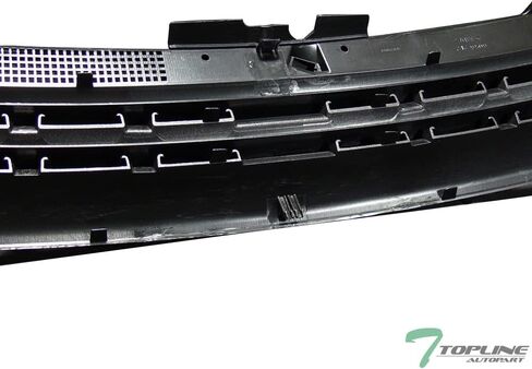 7422454947909 Compatible With 1999-2006 VW Golf/GTI / R32 MK4 Glossy Black Horizontal Front Bumper Grill Grille in Saudi Arabia