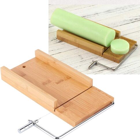 Soap Mould with Wooden Boxes and Silicone Molds Set,1200ml DIY Soap Making Supplies, Manual Soap Cutter for Household, 1200ml DIY Soap Making Supplies, Soap Mould with Wsoap mold soap cutter diy in Saudi Arabia