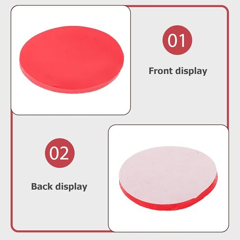 Garneck 8pcs Silicone Rain Sensor Gel Pads Auto Adhesive Film for Vehicle Windshield Wiper Rain Detection Mat Compatible with Sedans SUVs Commercial Vehicles in Saudi Arabia