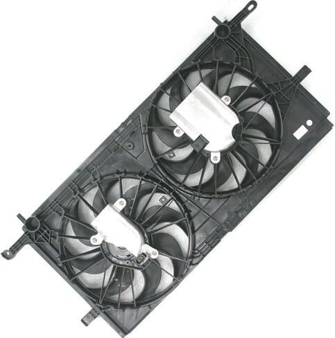 Dual Radiator and Condenser Fan Assembly fits Buick Rendezvous 2002-2005 fits Chevrolet Venture 2001-2005 fits Oldsmobile Silhouette 2001-2004 fits Pontiac Aztek,Montana 2001-2005 1X in Saudi Arabia