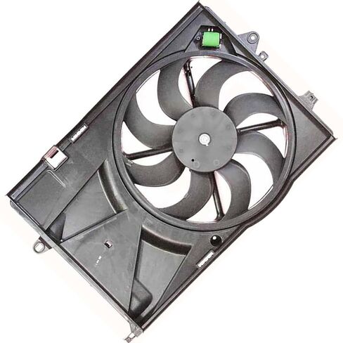 Dual Radiator and Condenser Fan Assembly fits Chevrolet Sonic 2012 2013 2014 2015 2016 2017 2018 1 x in Saudi Arabia