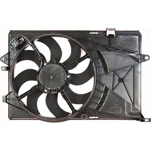 Dual Radiator and Condenser Fan Assembly fits Chevrolet Sonic 2012 2013 2014 2015 2016 2017 2018 1 x in Saudi Arabia
